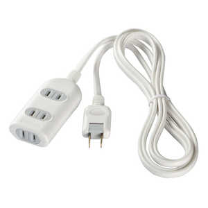 BUFFALO 2ピン式電源タップ 3個口 1m ホワイト BCTAPST2310WH ホワイト BUFFALO 2ピン式電源タップ 3個口 1m ホワイト BCTAPST2310WH ホワイト
