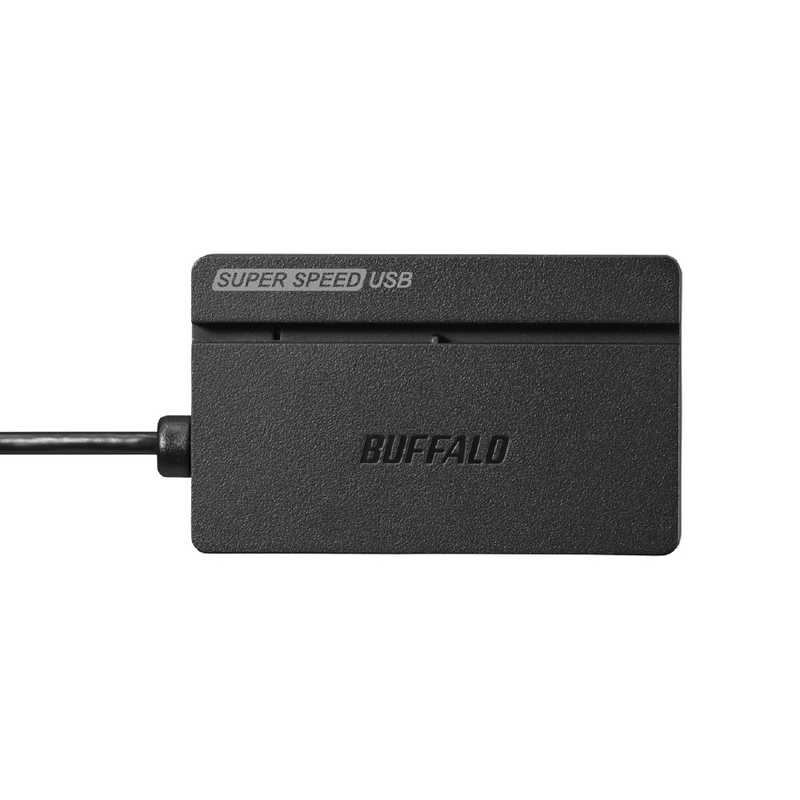 BUFFALO BUFFALO USB3.0 マルチカードリーダー スタンダードモデル (ブラック) BSCR108U3BK  BSCR108U3BK 