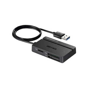 BUFFALO USB3.0 マルチカｰドリｰダｰ スタンダｰドモデル BSCR108U3BK ブラック