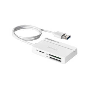BUFFALO マルチカードリーダー スタンダードモデル ホワイト (USB3.0/2.0/1.1) BSCR108U3WH BUFFALO マルチカードリーダー スタンダードモデル ホワイト (USB3.0/2.0/1.1) BSCR108U3WH