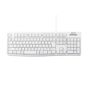 BUFFALO キーボード ［有線 /USB］ ホワイト BSKBU100WH ホワイト