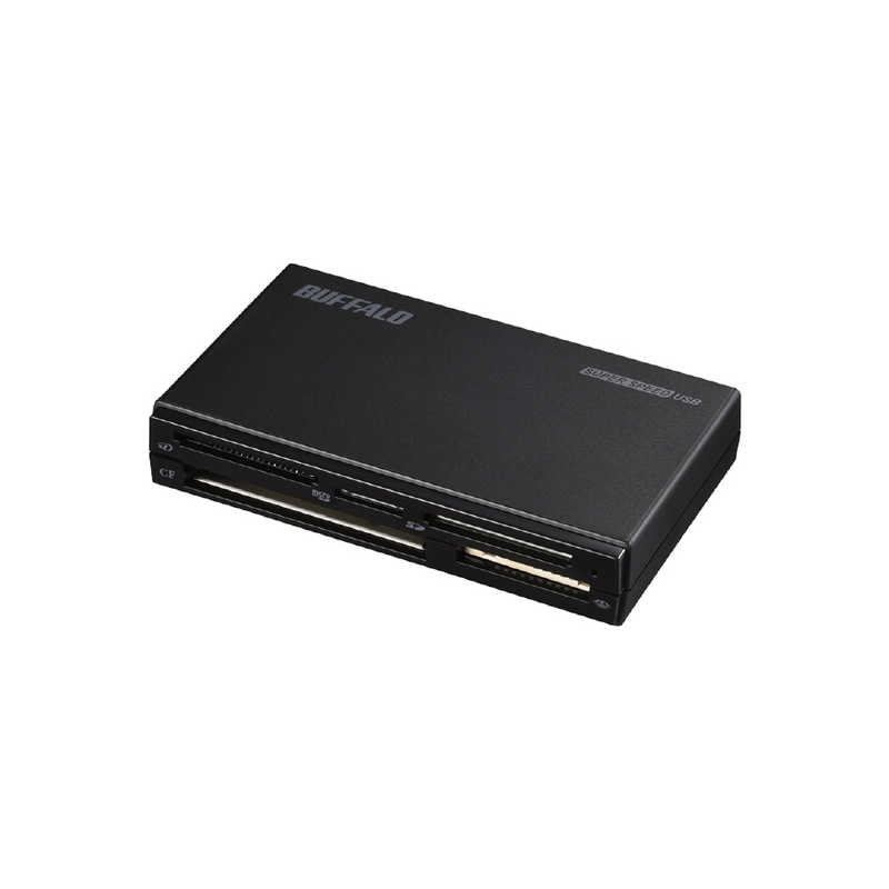BUFFALO BUFFALO USB3.0 マルチカードリーダー ハイエンドモデル (ブラック) BSCR508U3BK BSCR508U3BK