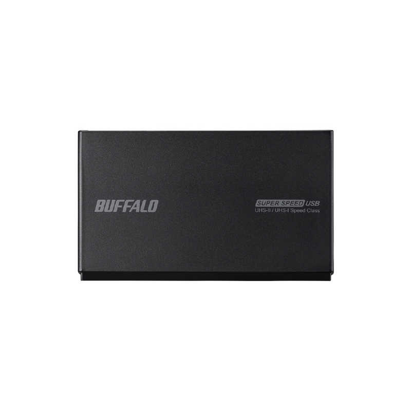BUFFALO BUFFALO マルチカードリーダー UHS-II対応モデル ブラック (USB3.0/2.0/1.1) BSCR708U3BK BSCR708U3BK