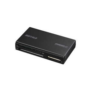 BUFFALO USB3.0 マルチカｰドリｰダｰ UHS-II対応モデル BSCR708U3BK ブラック