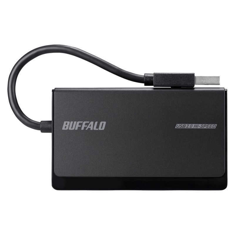 BUFFALO BUFFALO USB2.0 マルチカードリーダー UHS-I対応 (ブラック) BSCR508U2BK BSCR508U2BK