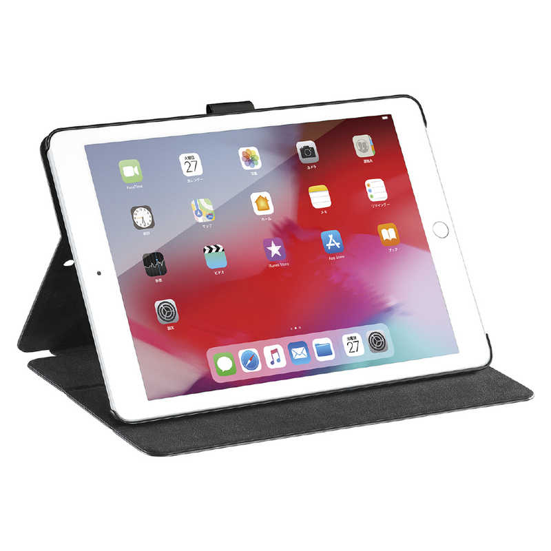 BUFFALO BUFFALO iPad10.2用3アングルレザーケース BSIPD19102CL3BK ブラック BSIPD19102CL3BK ブラック