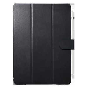 BUFFALO iPad10.2用3アングルレザｰケｰス BSIPD19102CL3BK ブラック