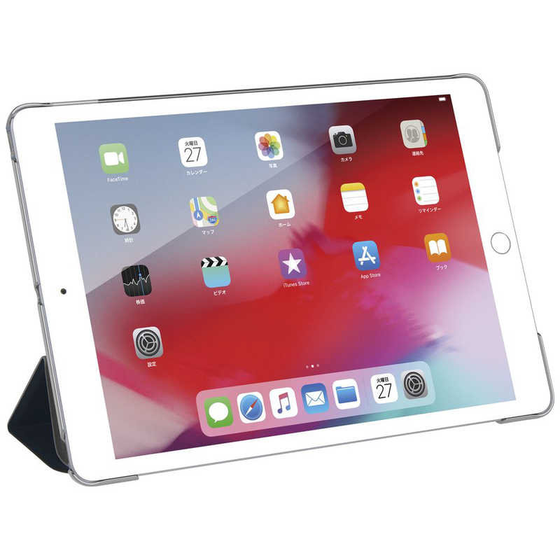 BUFFALO BUFFALO iPad10.2用ハイブリッドレザーケース BSIPD19102CHLBL ブル－ BSIPD19102CHLBL ブル－