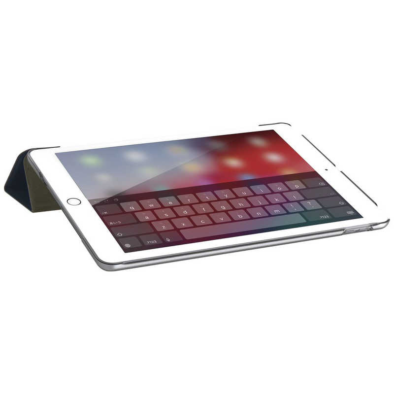 BUFFALO BUFFALO iPad10.2用ハイブリッドレザーケース BSIPD19102CHLBL ブル－ BSIPD19102CHLBL ブル－