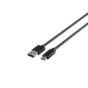 BUFFALO USB-A ⇔ USB-Cケーブル [充電 /転送 /3.0m /USB2.0] ブラック [Type-Aオス /Type-Cオス] BSUAC230BK