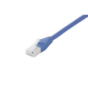 BUFFALO Cat6A ĥޤʤLAN֥ ɸ ȥ졼 0.2m /ƥ꡼6A /ɡ ֥롼 BSLS6ANU02BL