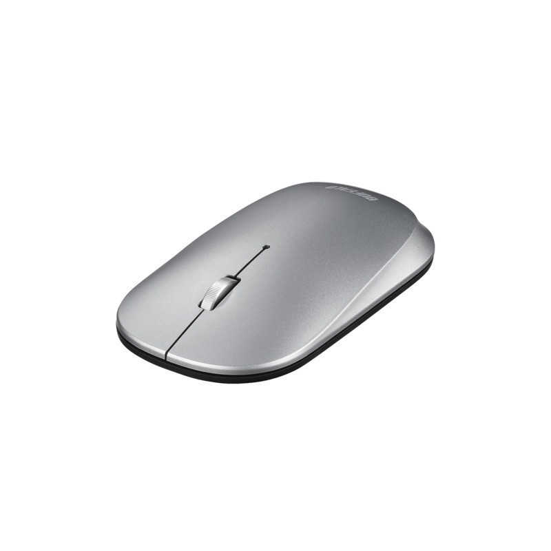 BUFFALO BUFFALO マウス FLEXUS ノーマル [BlueLED /3ボタン /Bluetooth /無線(ワイヤレス)] BSMBB330NSV BSMBB330NSV