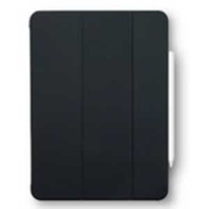 BUFFALO 10.9インチ iPad Air(第4世代)用 ハイブリッドマットレザｰケｰス BSIPD20109CHLBK ブラック