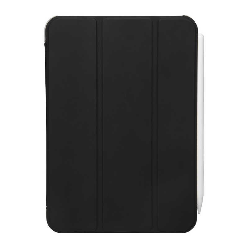 BUFFALO BUFFALO 第6世代iPadmini ハイブリッドマットレザーケース ブラック BSIPD2108CHLBK BSIPD2108CHLBK