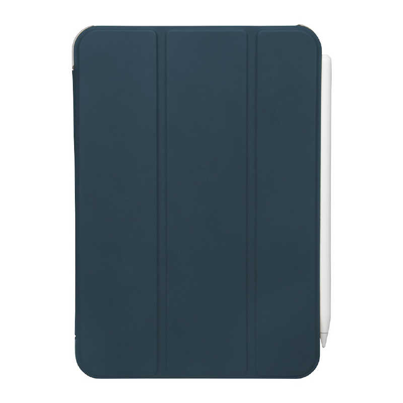 BUFFALO BUFFALO 第6世代iPadmini ハイブリッドマットレザーケース ブルー BSIPD2108CHLBL BSIPD2108CHLBL