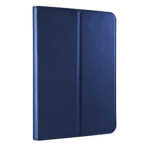 BUFFALO 第6世代iPadmini マルチアングルレザーケース　ブルー BSIPD2108CLMBL