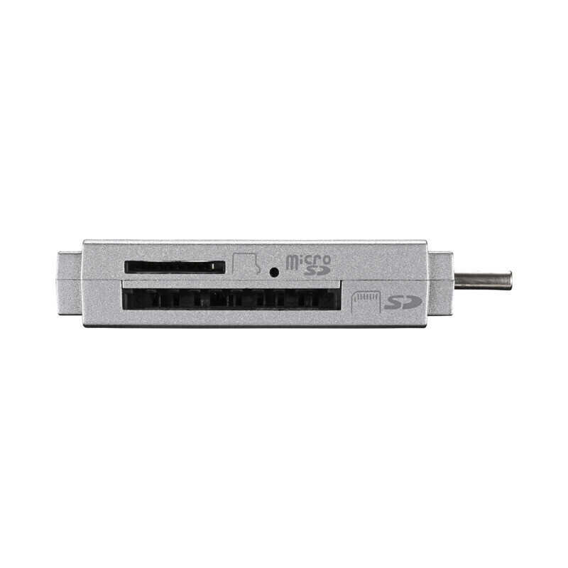 BUFFALO BUFFALO USB3.0 TypeCカードリーダー シルバー [USB3.1 /スマホ･タブレット対応] BSCR120U3CSV BSCR120U3CSV
