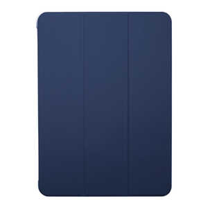 BUFFALO iPad10.9用ハイブリッドレザーケース ブルー ブルー BSIPD22109CHLBL