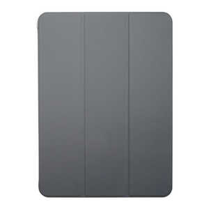 BUFFALO iPad10.9用ハイブリッドレザーケース グレー グレー BSIPD22109CHLGY