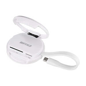 BUFFALO MagSafe�б� PD�ݡ����դ�Type-C��³�����ɥ꡼�� ��USB3.0/2.0/1.1 / ���ޥۡ����֥�å��б��� BSCR520MGWH