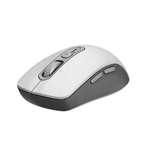 BUFFALO マウス ［BlueLED / 無線(ワイヤレス) / 5ボタン / Bluetooth・USB］ ホワイト BSMBB700WH