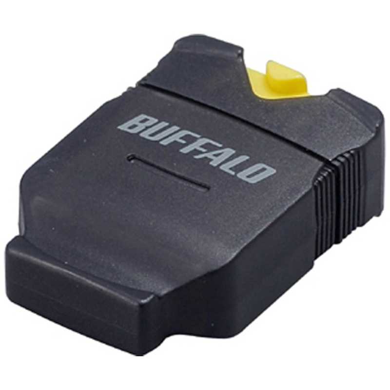 BUFFALO BUFFALO microSD/microSDHC専用カードリーダライタ (ブラック) BSCRMSDCBK  BSCRMSDCBK 