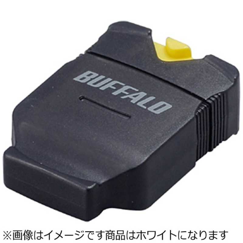BUFFALO BUFFALO microSD/microSDHC専用カードリーダライタ (ホワイト) BSCRMSDCWH BSCRMSDCWH