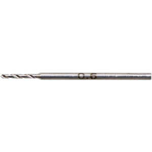 タミヤ TAMIYA 精密ドリル刃0.6mm (軸径1.0mm) タミヤ TAMIYA 精密ドリル刃0.6mm (軸径1.0mm)