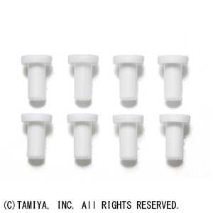 タミヤ　TAMIYA AO-1035 ミニ四駆 アルミホイｰル用ブッシュ(白･8個)