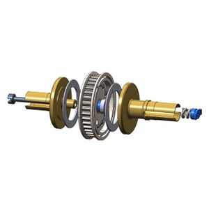 タミヤ　TAMIYA OP.1689 TA07 アルミボｰルデフ (37T) セット