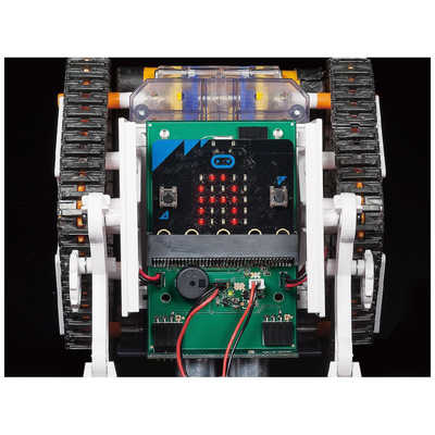 プログラミング工作シリーズ No.1 マイコンロボット工作セット 71201 マイコンロボット工作セット (クローラータイプ) | タミヤ