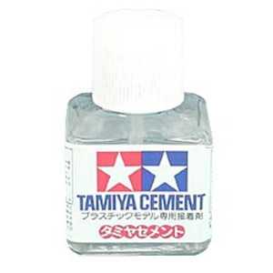 タミヤ　TAMIYA セメント タミヤセメント(角) 40ml