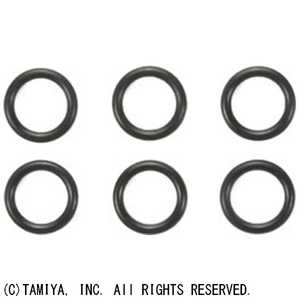 タミヤ TAMIYA パーツ AO-1026 13-12mmローラー用ゴムリング(6個)
