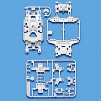 MS強化シャーシ ホワイト タミヤ TAMIYA ミニ四駆 MS強化シャーシセット(ホワイト) の通販