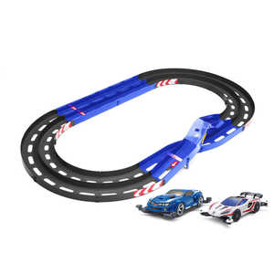 タミヤ　TAMIYA オーバルホームサーキット 立体レーンチェンジ(ラウディーブル ＆ イグニシオン キット付) 