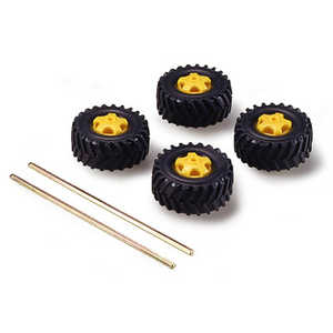 タミヤ TAMIYA 楽しい工作シリーズ No.101 トラックタイヤセット(36mm径) タミヤ TAMIYA 楽しい工作シリーズ No.101 トラックタイヤセット(36mm径)