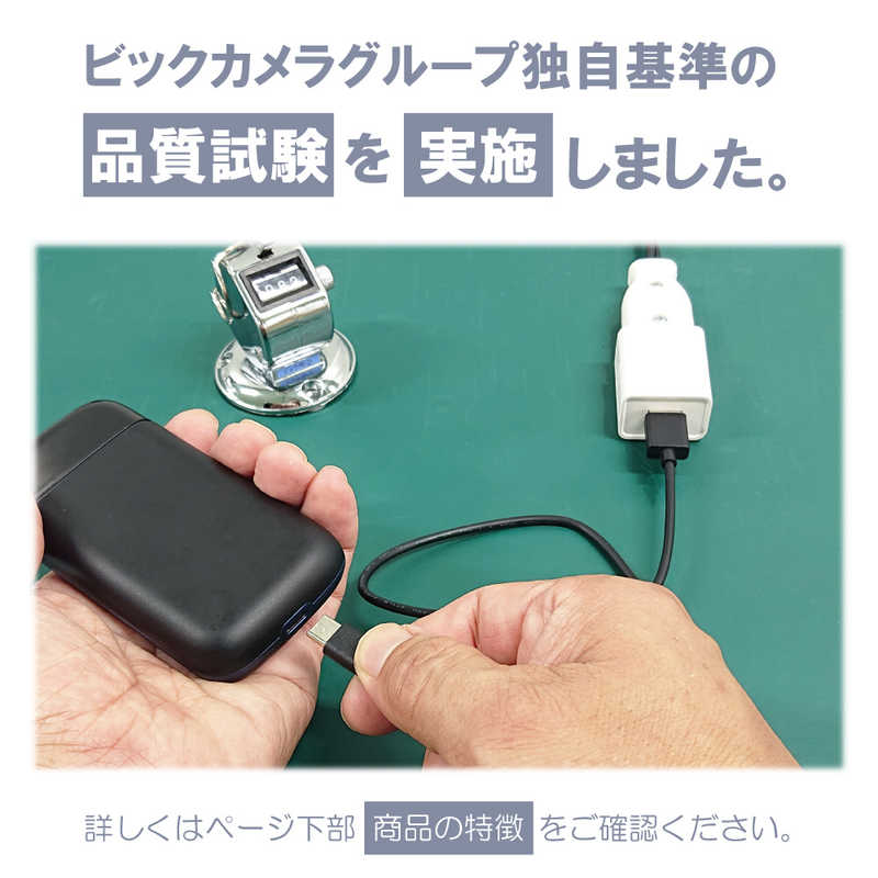 ORIGINALBASIC ORIGINALBASIC 充電式モバイル電気シェーバー(Type-C対応) ［2枚刃 /AC100V-240V］ ブラック OB-MS01 OB-MS01