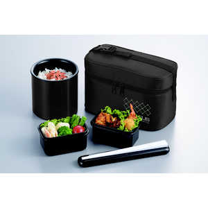 タフコ スタイラス ランチボックスオブロング400ml(ブラック) F-2449 タフコ スタイラス ランチボックスオブロング400ml(ブラック) F-2449