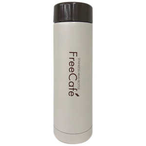 タフコ 保温･保冷対応 ステンレスボトル 250ml FreeCafe(フリーカフェ) アイボリー F-2633