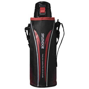 タフコ ワンタッチスポーツボトル スプレンダー 1000ml ブラックレッド F-5023 タフコ ワンタッチスポーツボトル スプレンダー 1000ml ブラックレッド F-5023