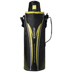 タフコ ワンタッチスポーツボトル スプレンダー 1500ml ブラックイエロー F-5024 タフコ ワンタッチスポーツボトル スプレンダー 1500ml ブラックイエロー F-5024