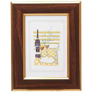 万丈 ラブスティーフレーム ベーシック L判(ブラウン) NLFB3BR