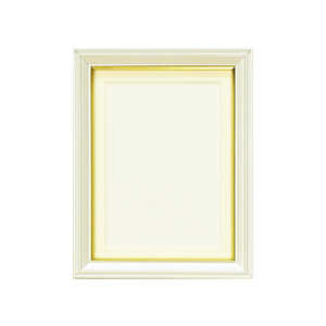 万丈 V 入山肖像額 L 白 VSIY-L-WH