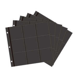 万丈 ましかく 黒ポケット 替台紙 5枚入 SQ9-RF 万丈 ましかく 黒ポケット 替台紙 5枚入 SQ9-RF