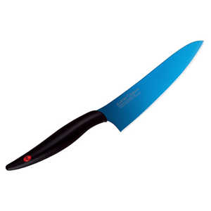 スミカマ 霞KASUMI Titanium ブルー 小包丁 13cm 22013B スミカマ 霞KASUMI Titanium ブルー 小包丁 13cm 22013B
