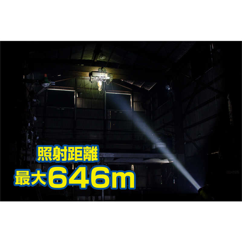 ジェントス ジェントス TheLEDシリーズ 強力ライト [LED /単2乾電池×4] LK-524D LK-524D