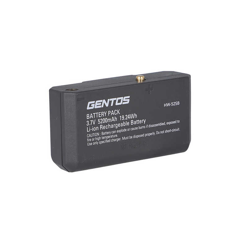 ジェントス ジェントス 専用充電池(NRX-520H)  HW52SB HW52SB