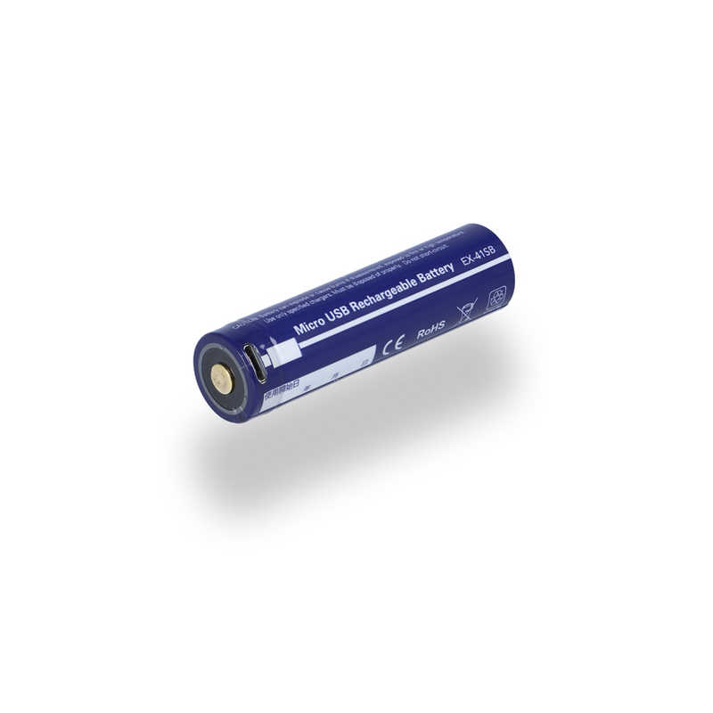 ジェントス ジェントス 充電式製品 アクセサリー リチウムイオン充電池 3.7V 2600mAh EX41SB EX41SB