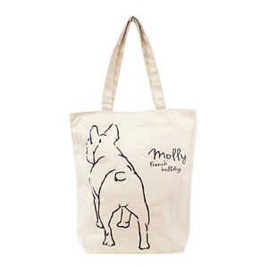 センバドー アニマルグラフィックトート アニマル親子トート Ivory 1945.ブルドッグ ANIMALTOTE02 センバドー アニマルグラフィックトート アニマル親子トート Ivory 1945.ブルドッグ ANIMALTOTE02