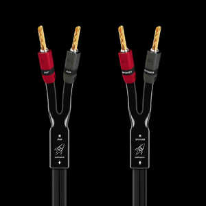 オーディオクエスト 5m スピーカーケーブル ペア(バナナプラグ端末) ［5.0m］ RKT11/5M/B